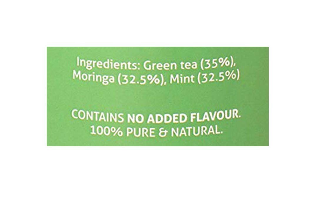 Ayu Fresh Organic Mint Moringa Green Tea   Container  40 grams